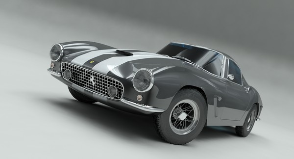 ferrari berlinetta spider 1960 max - FERRARI BERLINETTA SPIDER 1960 by gkruhonja